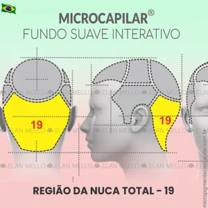 Região da Nuca Total - n.º 19 - Microcapilar® Fundo Suave Interativo®